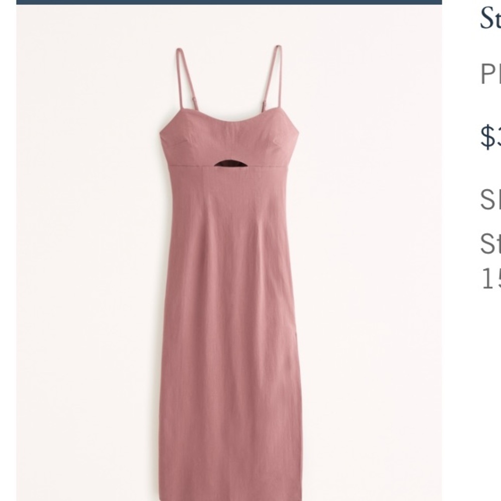 Abercrombie & Fitch Dress NWOT Size M Tall Cutout